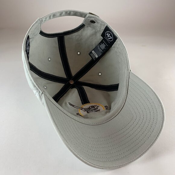 San Diego Padres Gray 47 Brand Cooperstown Collection Relaxed Fit Strapback Hat - Picture 4 of 6